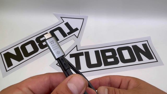Кабель TUBON USB4 Type-C - Type-C USBC Thunderbolt 4 40Gb 240W 8K UU05 0.5м