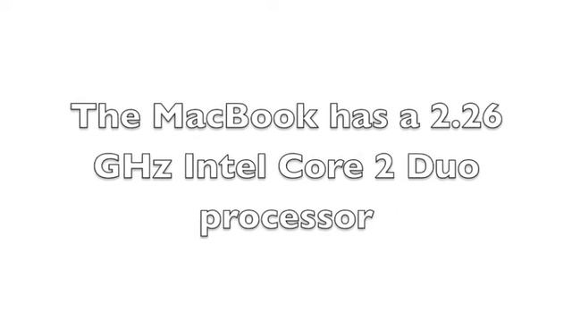 New white Apple MacBook (Late 2009)