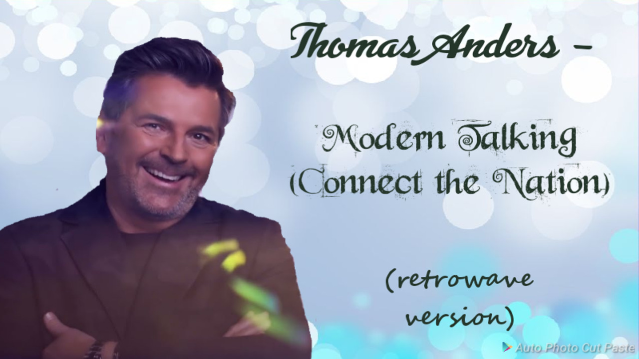 Thomas Anders - Modern Talking (retrowave version)