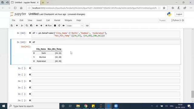Pandas :- How to expand a series of list into a Dataframe (Tips and Tricks)