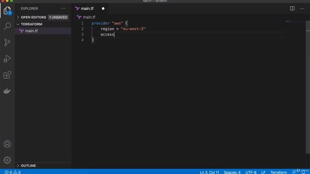 5  Providers in Terraform   Connect to AWS Provider