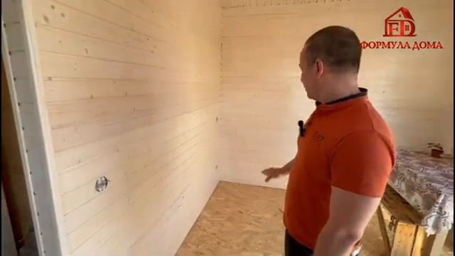 Каркасный дом 6х5 с мансардой п.Сокольники