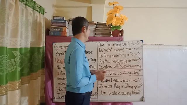 English, Grammar about Present Continuous Tense (Part 2)