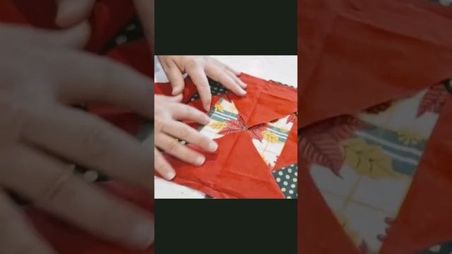 bloco de patchwork #costuracriativa #artesanato #patchwork