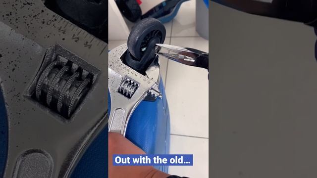 How to replace luggage wheels in 60 seconds