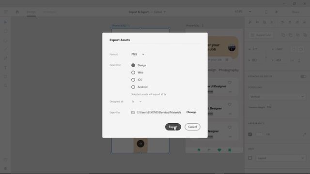 Import and Export in XD | Adobe XD course in Urdu / Hindi | #courseonline #ux #ui