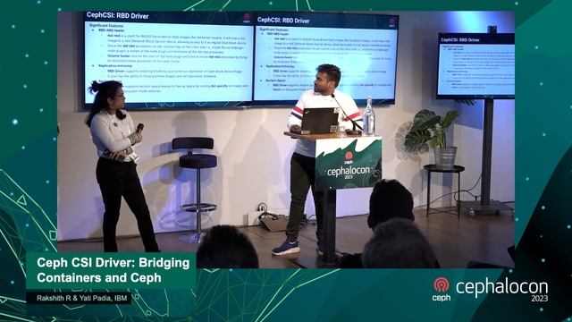 Ceph CSI Driver: Bridging Containers and Ceph - Rakshith R & Yati Padia, IBM