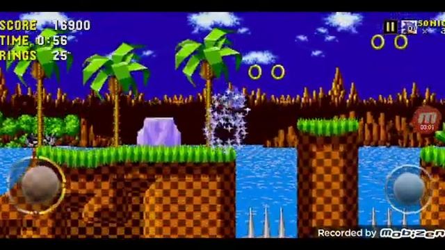 Прохождение игры соник ёжик. #1