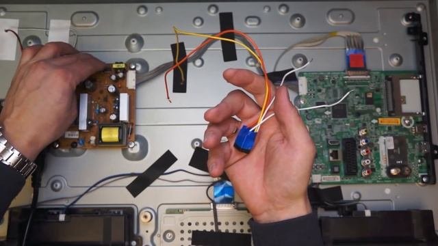 Ремонт LED подсветки ТВ LG  алтернативный способ