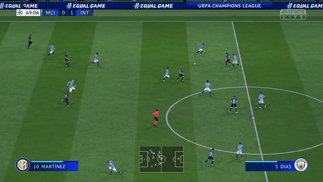 UEFA Champions League Final 2023. Man City Vs Inter. FIFA 19 gameplay