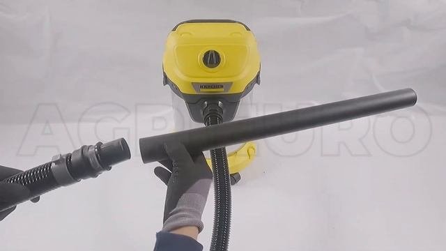 Aspirateur multifonctions Karcher WD 3 S V-17420 - Acier INOX - 17 litres : tuto de montage