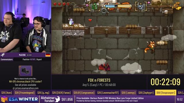 FOX n FORESTS [Any% (Easy)] by MoD366 - #ESAWinter23