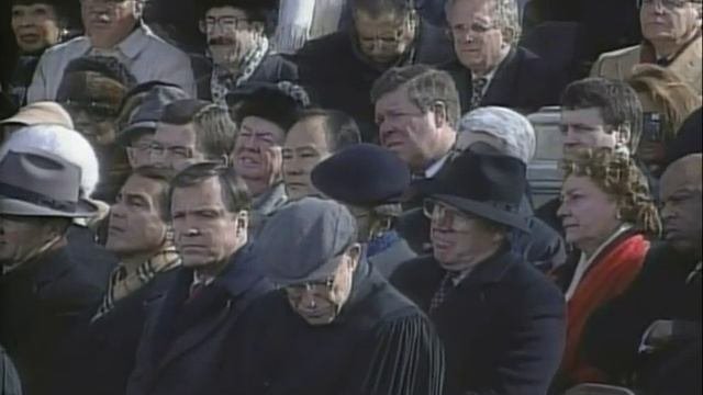 Jan. 20 1997: Inaugural Ceremonies for Bill Clinton