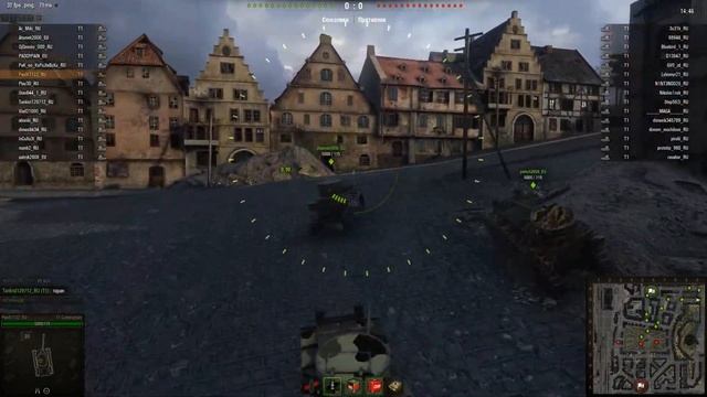 Наикрутейший кувырок на тесте физики World of tanks