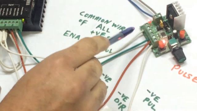 How to run stepper motor using pulse Generator