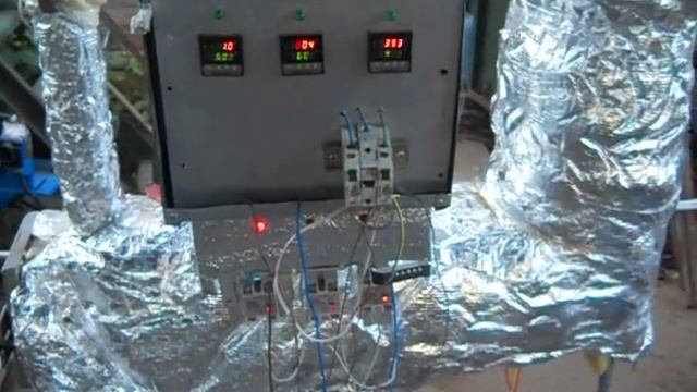 Пиролизная установка. Блок управления 01.