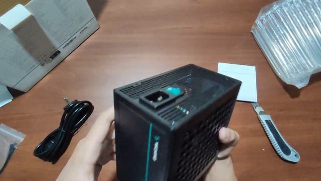 Распаковка и обзор Блока питания DEEPCOOL PF600 (600ВТ)