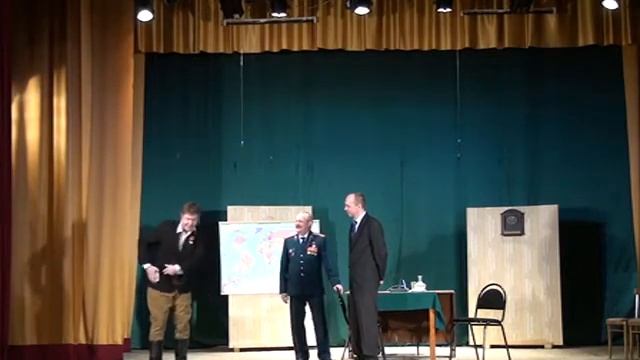 Спектакль народного театра по пьесе А.Кудрявцева "Иван и мадонна"
