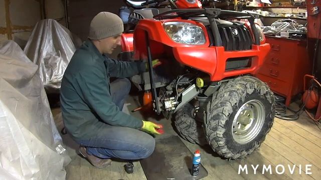 Приспособление для CF Moto и Yamaha Grizzly 660-700