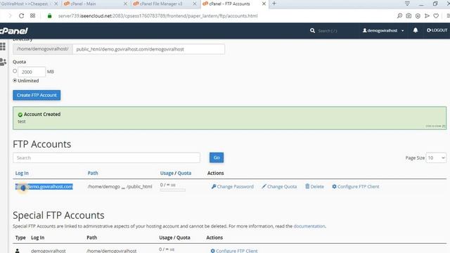 cPanel Hosting & CoreFTP - Connect, Upload, And Transfer Files | GoViralHost