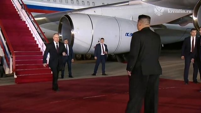 ⚡️⚡️⚡️⚡️Владимир Путин прилетел в столицу КНДР Пхеньян
