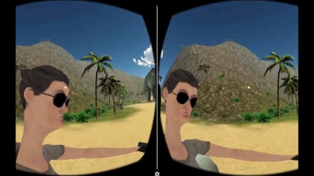 VR Time Machine Dinosaur Park