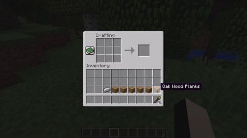 Minecraft making a spectral arrow and shield