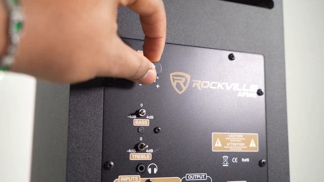 How To Set Up a Subwoofer with Rockville APM6 6.5 2-Way 350W Powered USB Studio Monitor Pair