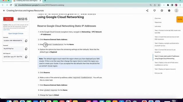 Creating Services and Ingress Resources || #qwiklabs || #coursera || [With Explanation?️]