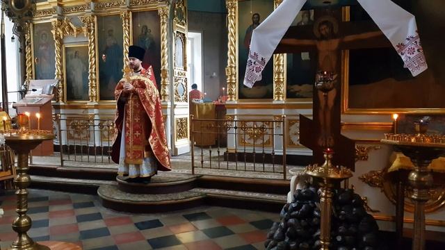 Отдание праздника Воздвижения Животворящего Креста Господня