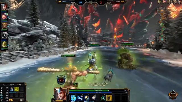 Smite - Assault Erlang Shen (Tanky Build)