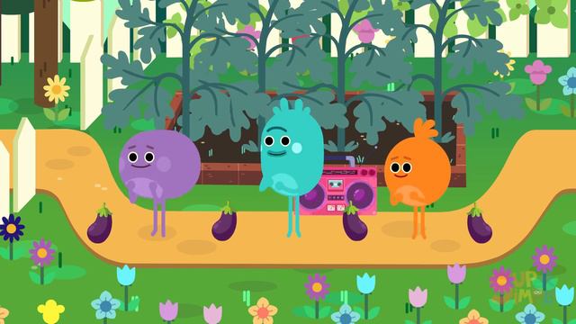 The Bumble Nums Make Boogie Down Baba Ganoush | Cartoon For Kids