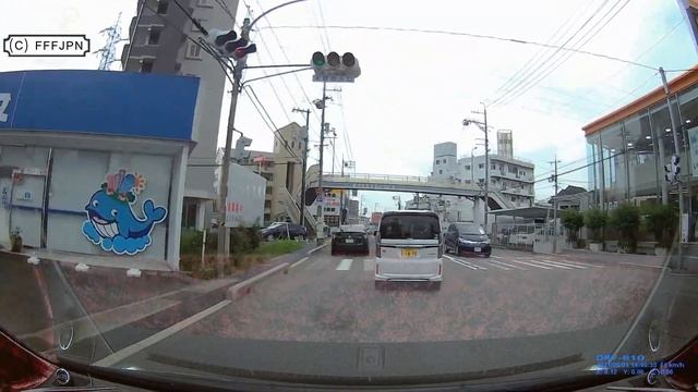 【ドラレコ】無謀運転のDQN女 HONDA N-BOX Customをストーキング【※概要欄必読】