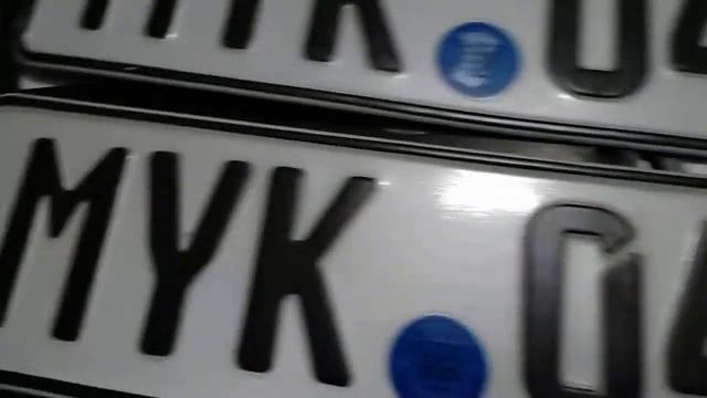 MYK 04777 07 11 00 номер с наклейкой Stadt Andernach