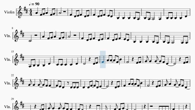 SUPER EASY Violin Sheet Music: How to play Memories  by Maroon 5