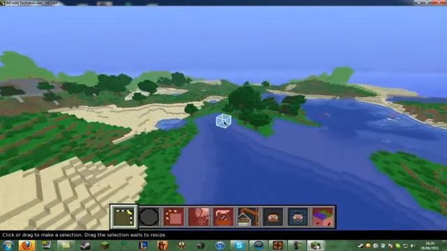 How to Make Floating SandWaterLava in Minecraft Beta 1.6.6