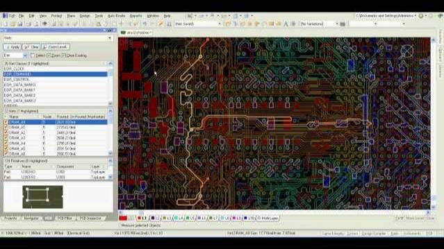 Altium Designer - DDR2 / DDR3 Length Matching