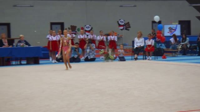Художественная гимнастика. Анастасия Шибаева. Булавы