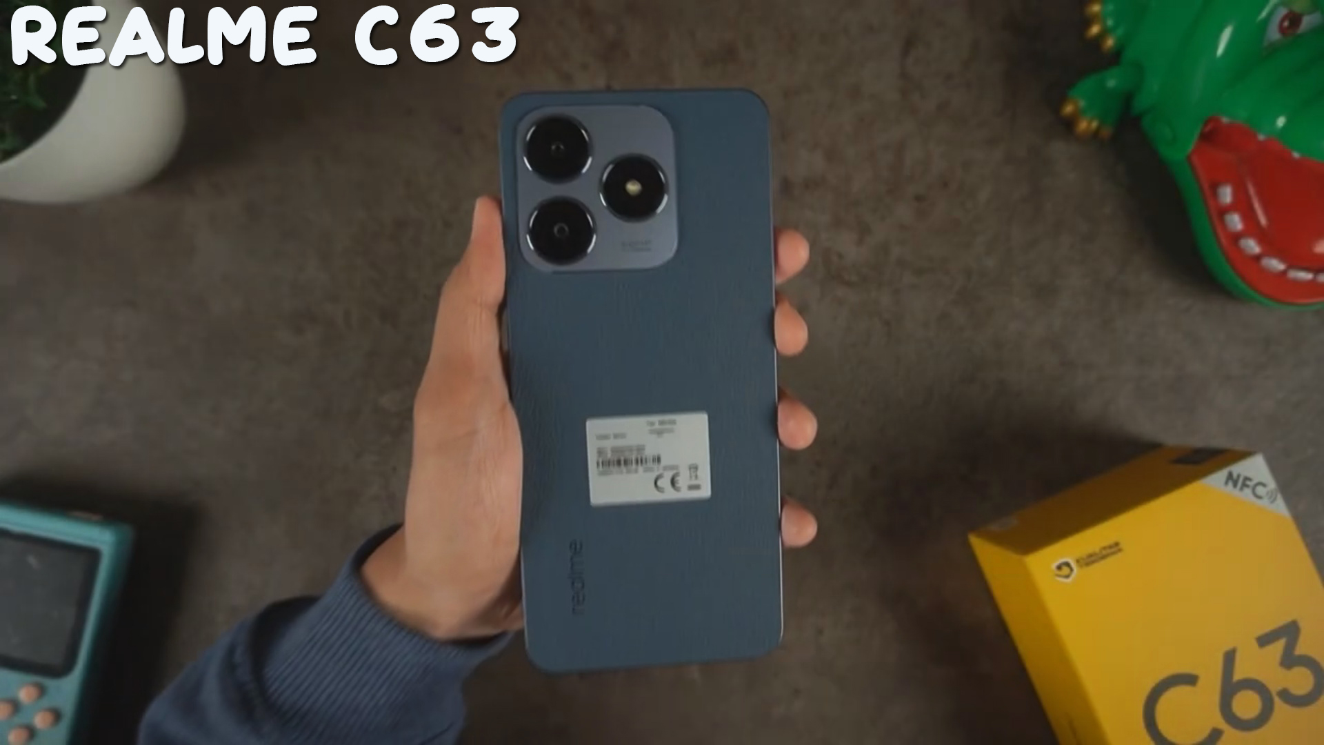 Realme C63 первый обзор на русском