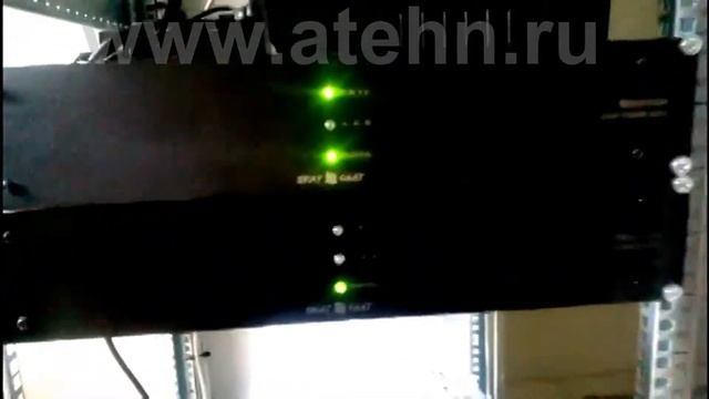 Тест работы Скат 2400Rack