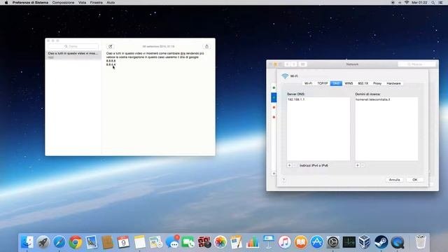 [GUIDA] Cambiare DNS IMac OS X.