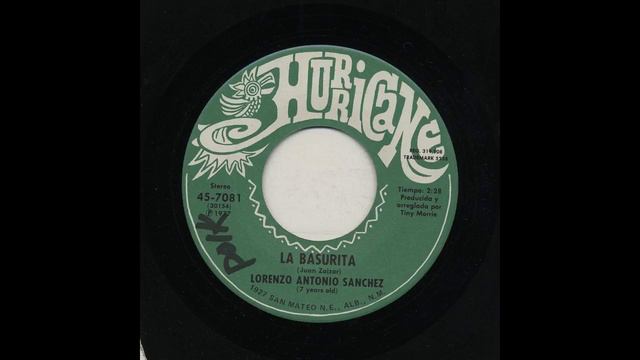 Lorenzo Antonio Sanchez  - La Basurita - Hurricane 7081-a