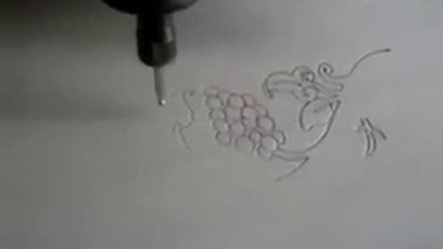 Проба на буковой доске  2