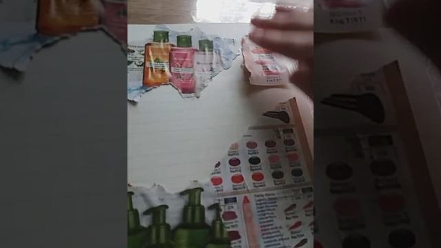 скрапбукинг - вырезки из журнала