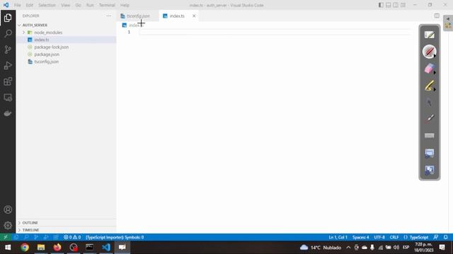 Cuarto Proyecto: Creación de un Proyecto TypeScript utilizando Node.js