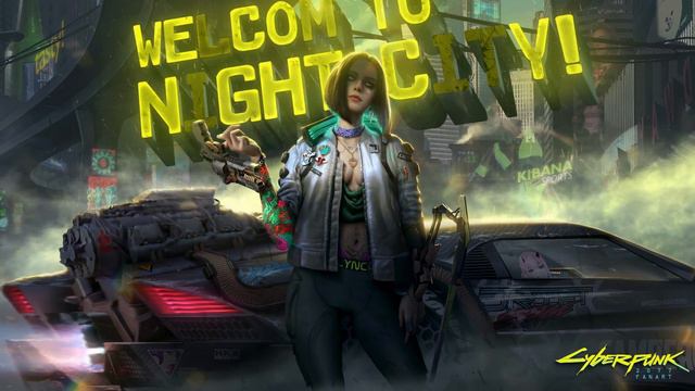 Добро Пожаловать в Найт Сити | Cute Babe / Cyberpunk 2077 / Welcome To Night City - Живые Обои