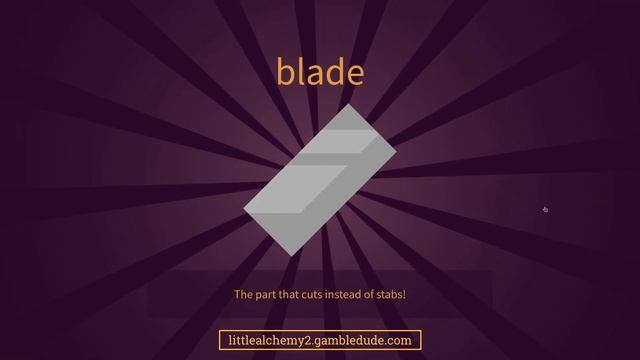 How to make LIGHT SWORD in Little Alchemy 2