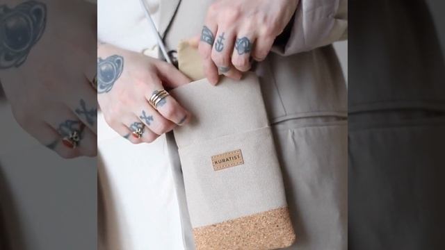 Kuratist NELA Crossbody Phone Bag: Handcrafted Style & Functions You'll Love feat. Akina Matata