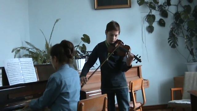 Корелли. Соната ми минор 1 и 2 часть