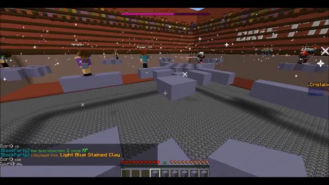 Cristalix | Мини-игры "Block Party" | КОММЕНТАТОРЫ ОТ БОГА